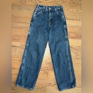 J.‎ GALT Brandy Melville Carpenter Dark Wash High Waisted Jeans Size Small